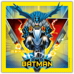 .Pack 20 Unds. Servilletas papel 33 X 33cm Batman /Ref: 93355