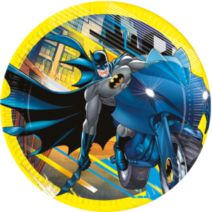 .Pack 8 Unds. Platos 23cm Batman Fsc /Ref: 93452