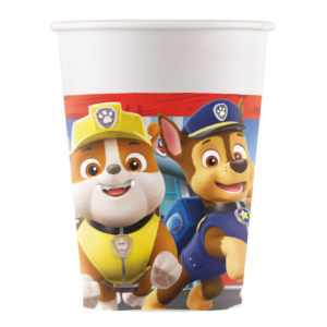 .Pack 8 Unds. Vasos de Papel 266ml Patrulla Canina /Ref: 95598