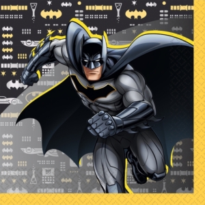 .Pack 16 Unds. Servilletas papel 33 X 33cm Batman /Ref: 9915091