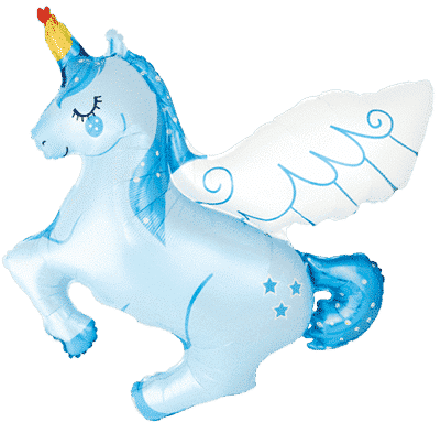 -UNICORNIO WING BLUE 44″/113cm x 42″/108cm /Ref: 901882A