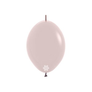 B/25 Globos Latex Link-O-Loon Pastel Dusk Rosa 29cm