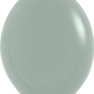B/25 Globos Latex Link-O-Loon Pastel Dusk Verde Laurel 29cm