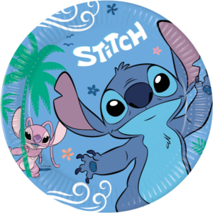 .Pack 8 Unds. Platos 23cm Stitch y Angel /Ref: 96794