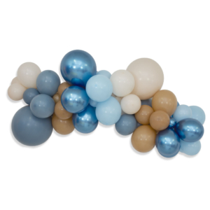 -Guirnalda Globos Latex Sempertex Charming Azul – 67 Globos 073-107-140-640-940 /Ref: KIT-AZUL