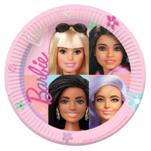 .Pack 8 Unds. PLATOS 18cm Barbie Dulce /Ref: 9915482-66