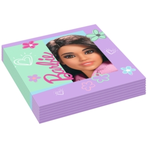 .Pack 16 Unds. Servilletas 33x33cm Barbie Dulce /Ref: 9915483