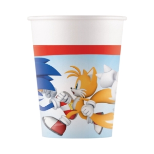 .8 UNDS. Vasos Papel 200ml Sonic Fsc /Ref: 95650
