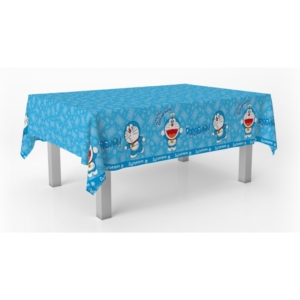 .Pack 1 Und. Mantel Plástico Doraemon 120x180cm /Ref: BS10115