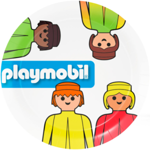 .Pack 8 Unds. Platos 23cm Playmobil /Ref: BS10625