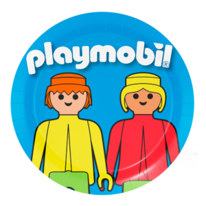 .Pack 8 Unds. Platos 18cm Playmobil /Ref: BS10626