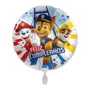 17″/43CM PATRULLA CANINA HEROES FELIZ CUMPLEAÑOS /Ref: 107-SPA