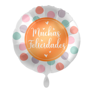 17″/43CM MUCHAS FELICIDADES PUNTOS /Ref: 70201 17″/43CM MUCHAS FELICIDADES PUNTOS /Ref: 70201