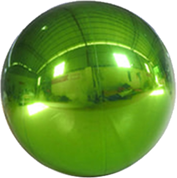 Esfera Mirror Balls Verde 2m Con Válvula + Kit Pinchazo / Ref: I007-2