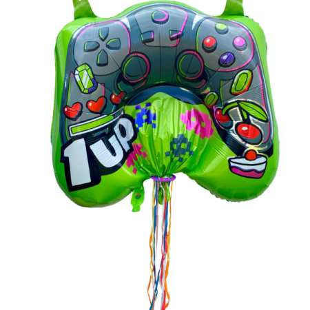 -Piñatas Hinchables Foil Gamer (Reutilizable) /Ref: PG162782