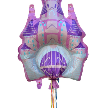 -Piñatas Hinchables Foil Castillo Princesas (Reutilizable) /Ref: PG537342
