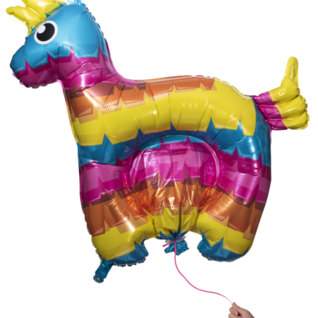 -Piñatas Hinchables Foil Burro (Reutilizable) /Ref: PG748412