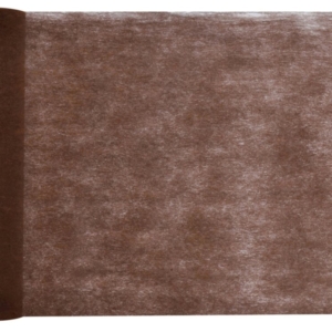 Camino Mesa Chocolate 30cm X 10m Tejido No Tejido Poliester /Ref: 2810-14-30