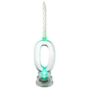 *.Vela Led Nº 0 3.5X13cm Parafina Y Plastico /Ref: 5861-0