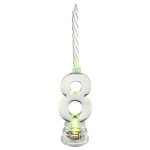 *.Vela Led Nº 8 3.5X13cm Parafina Y Plastico /Ref: 5861-8