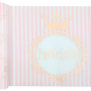 Camino Mesa Princesa Rosa 28cm X 3m Tej.No Tejido Poliester /Ref: 7239-20