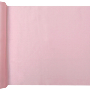 Camino Mesa Perla Rosa 28cm X 5m Saten Poliester /Ref: 7618-5