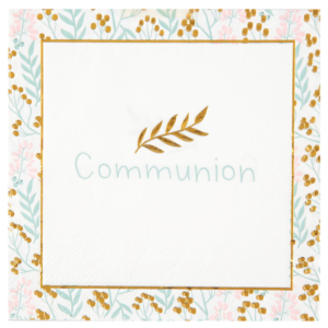 .Servilletas Comunion 33 X 33cm Papel 3 Capas /Ref: 7632-99