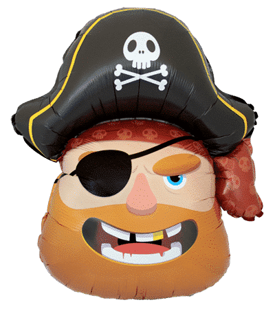 -Pirate Head 33X84cm /Ref: B901902