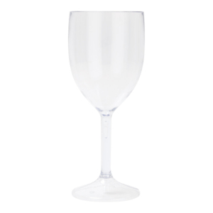 Copas Vino Reutilizables Semi-Transparentes 300ml (No cristal)/Ref: 96652