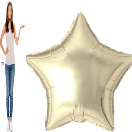 ,1,7m Jumbo Estrella Foil Champagne 170cm / 68 pulgadas / Ref: FC68009