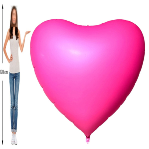 Globo foil rosa 170 cm