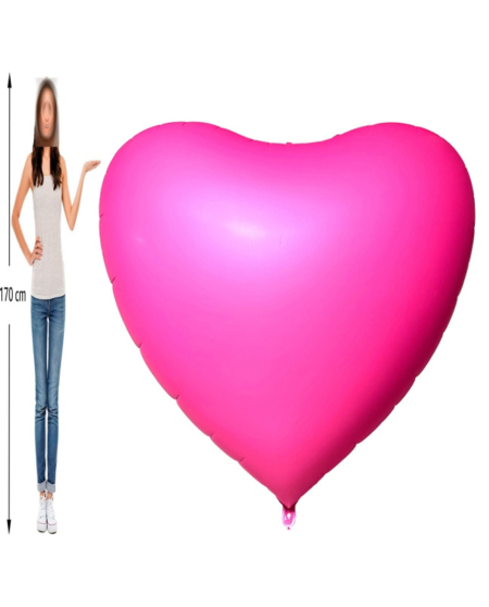 Globo foil rosa 170 cm