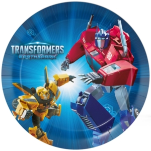 .Pack 8 Unds. Platos 23cm Transformers /Ref: BS10133