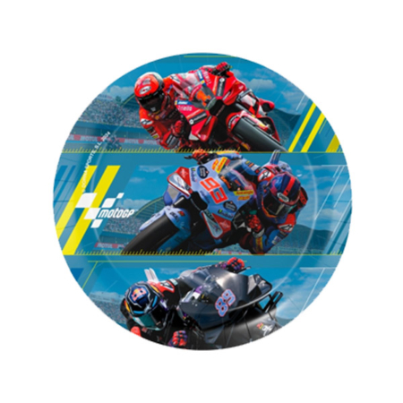 pack 8 unds platos de motogp