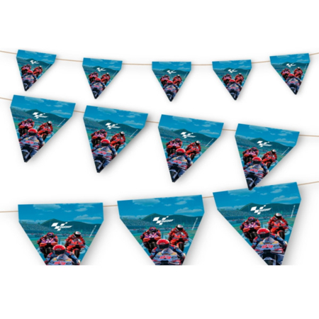 Banderin guirnalda moto GP 20x20