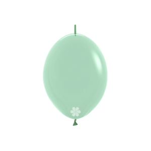B/25 Globos Link-O-Loon 12 Sempertex Pastel Dusk Te Verde 29cm
