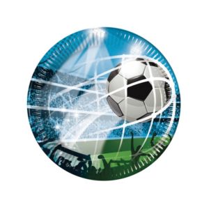 Plato temática de fútbol