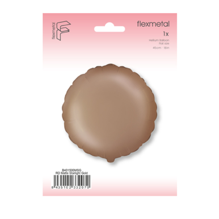 globo circulo oro matte
