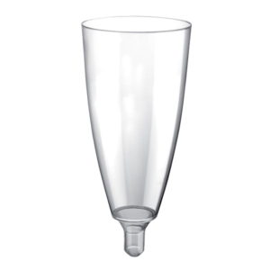 Copa Reutilizable Vino Transparente Sin Pie 12cl Poliestireno (No cristal)/Ref: 52775-21