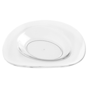 Plato Reutilizable Degustacion Ellipse Transparente 1cl Material SAN (No cristal) /Ref: 53114-21