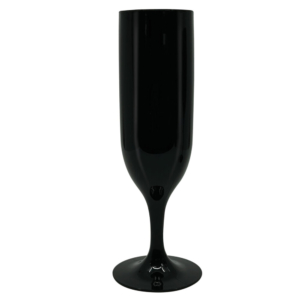 Copas Champan Reutilizables Negras 180ml /Ref: 96659