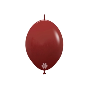 B/25 Globos Latex Link-O-Loon Fashion Solido Merlot R12″/30cm