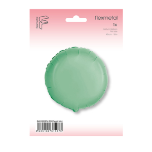 Globo circulo pastel menta