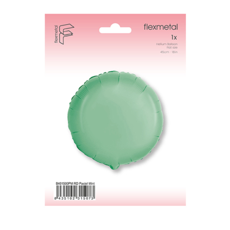 Globo circulo pastel menta