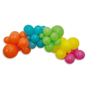 -Guirnalda Globos Latex Sempertex Tropical Vibes-67 Globos 012-020-031-038-061 /Ref: KIT-TROP