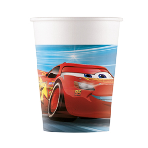 Vasos papel 200ml estilo Cars