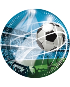 .Pack 8 Unds. Platos Carton 20cm Futbol Fsc /Ref: 93745 .Pack 8 Unds. Platos Carton 20cm Futbol Fsc /Ref: 93745