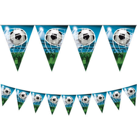 Globo Banderín triangular temática Fútbol