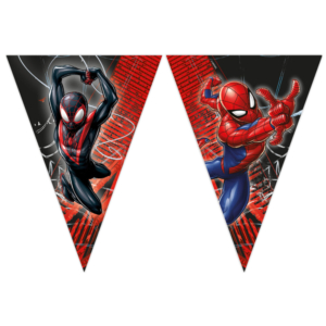 .-Banderín Papel Spiderman Telaraña Fsc /Ref: 97318