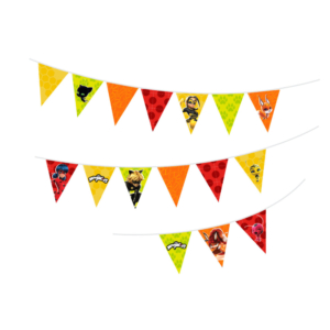 Banderin Papel Ladybug 2m /Ref: 9917069